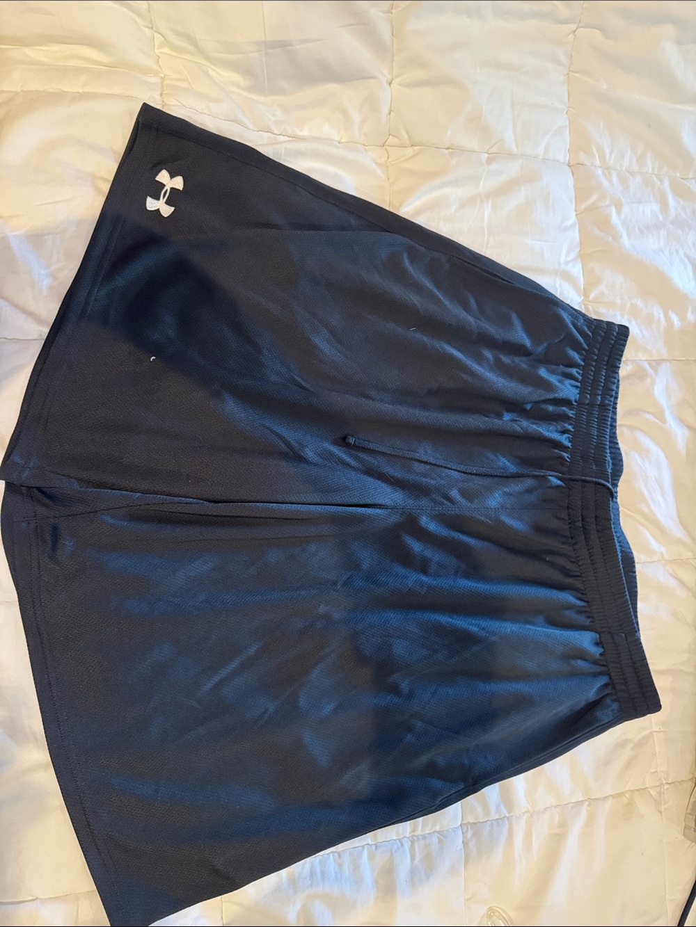 Under Armour Black Mesh Performance Shorts
